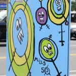 Artist: Genevieve Bernard  Location: Mills Avenue & Virginia Drive