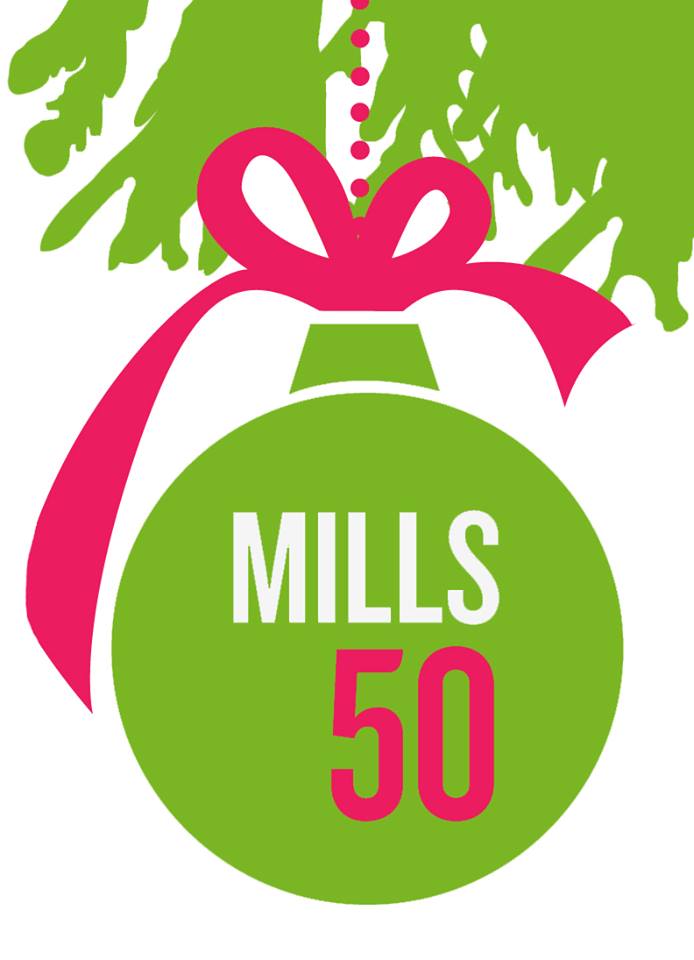 Mills 50 Holiday ornament